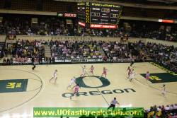 Videographer's bird's eye view of Mac Court.