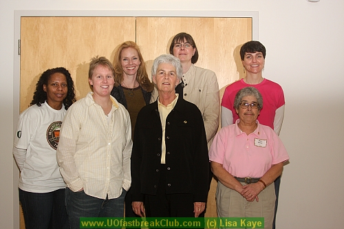 UO Alumni group at FastBreak Club Social.