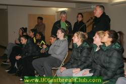 UO Fast Break Club Social with Team & Coaches