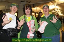 Fast Break Club Half-Time BINGO supporters!