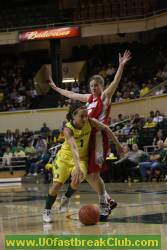GOOD! LAYUP by Lilley, Taylor [PNT].  UO 15, New Mexico 18