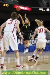 Lilley basket, USC 22 vs UO 21