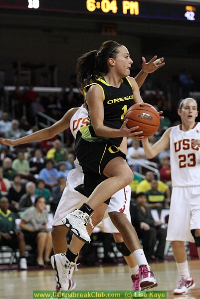 Lilley basket, USC 50 vs UO 47